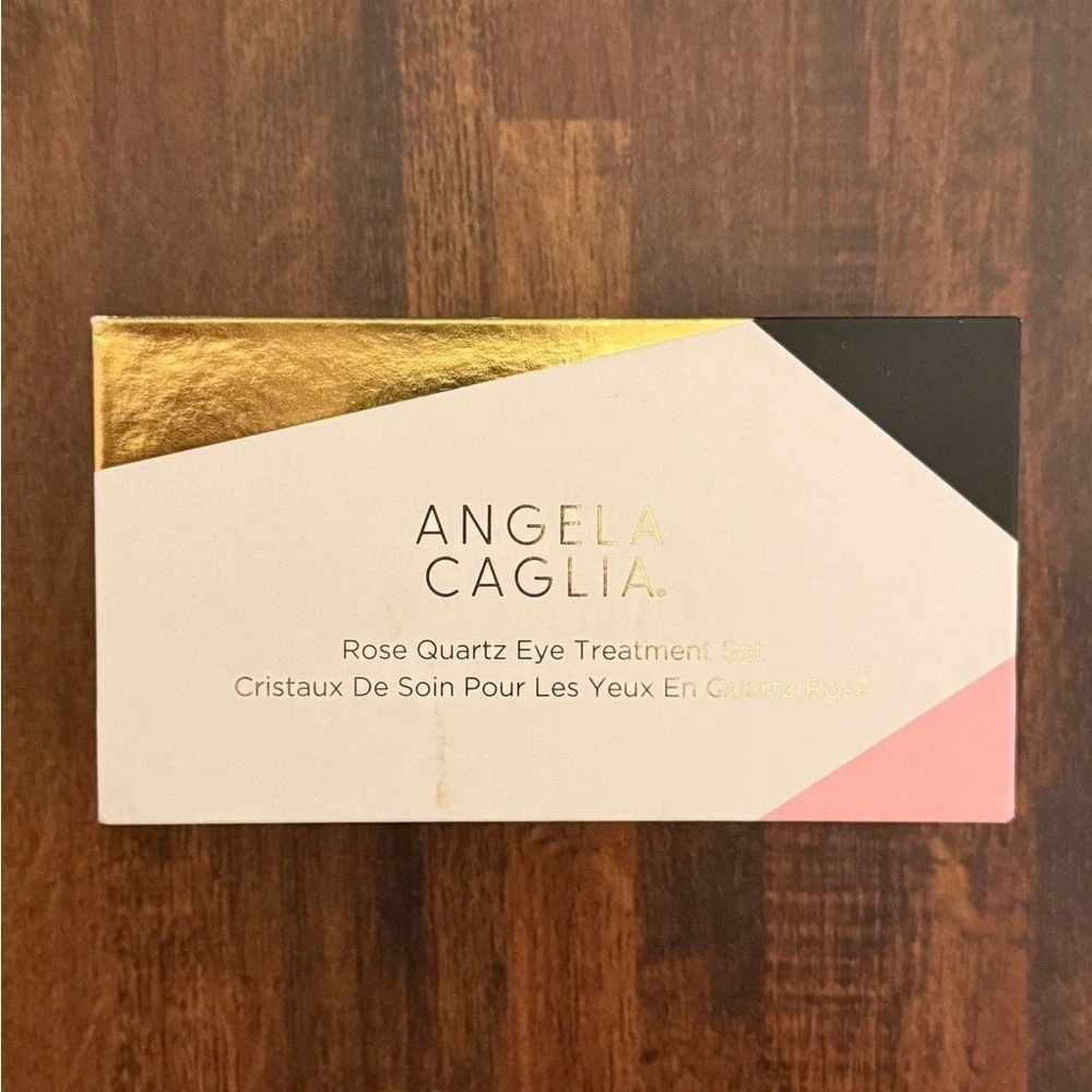 ANGELA CAGLIA ROSE QUARTZ  EYE TREATMENT, 2 pcs